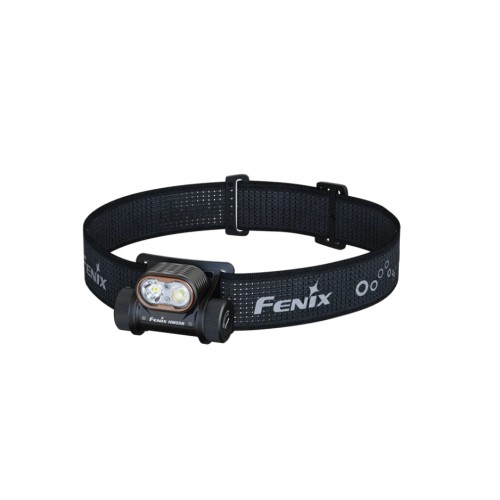 FENIX HM55R LAMPADA FRONTALE MULTI-LED LEGGERA PER ESTERNI - 1200 LUMEN - NERO
