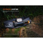 FENIX HM55R LAMPADA FRONTALE MULTI-LED LEGGERA PER ESTERNI - 1200 LUMEN - VIOLA NEBULA