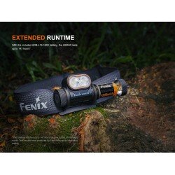 FENIX HM55R MULTI-LED LIGHTWEIGHT OUTDOOR HEADLAMP- 1200 LUMENS - DARK PURPLE