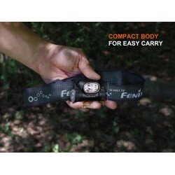 FENIX HM55R MULTI-LED LIGHTWEIGHT OUTDOOR HEADLAMP- 1200 LUMENS - DARK PURPLE