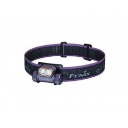 FENIX HM55R MULTI-LED LIGHTWEIGHT OUTDOOR HEADLAMP- 1200 LUMENS - DARK PURPLE