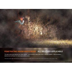 FENIX HM65R-T V2.0 RECHARGEABLE HEADLAMP - BLACK