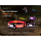 FENIX HM65R-T V2.0 LAMPADA FRONTALE RICARICABILE - NERO