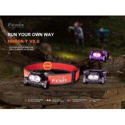 FENIX HM65R-T V2.0 RECHARGEABLE HEADLAMP - BLACK