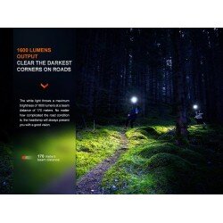 FENIX HM65R-T V2.0 RECHARGEABLE HEADLAMP - BLACK