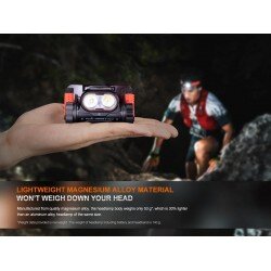 FENIX HM65R-T V2.0 RECHARGEABLE HEADLAMP - BLACK