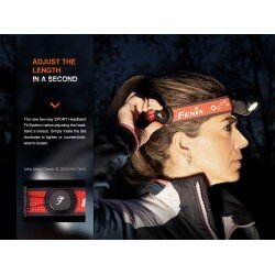 FENIX HM65R-T V2.0 RECHARGEABLE HEADLAMP - BLACK