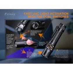 FENIX LD32 PORTABLE UVC FLASHLIGHT