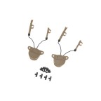 ADATTATORI EXF RAIL PER CUFFIE COMTAC - DARK EARTH