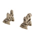FLIP-UP SIGHTS - GEN 3 - DARK EARTH