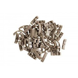 INDEX CLIPS - 60 PCS - DARK EARTH