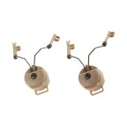 ADAPTOR RAIL PT. CASTILE COMTAC - DARK EARTH