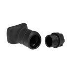 MANER VERTICAL - SHORT - KEYMOD - NEGRU