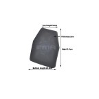 FMA PIASTRA SAPI DUMMY (1 PEZZO)- NERO