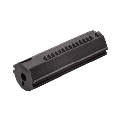 FPS SOFTAIR PISTONE IN TECNOPOLIMERO CARICATO CON FIBRA DI CARBONIO PER M4 MARUI NGRS - FULL METAL RACK - 14 DENTI - (PM05CF)