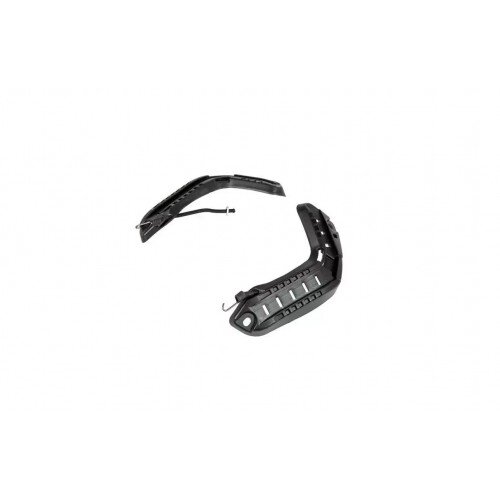 SET OF RAILS FOR FAST TYPE HELMETS - BLACK