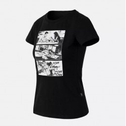 TRICOU SLIM DAMA - COMBAT DATE - BLACK