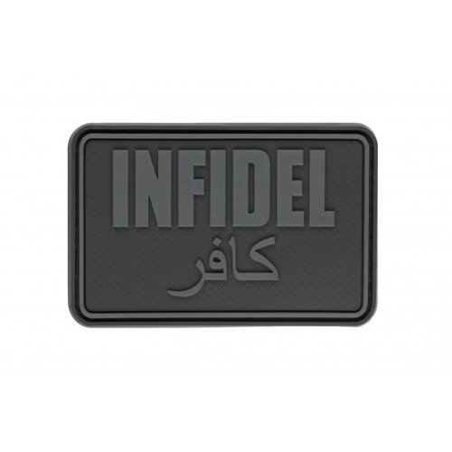 PATCH CAUCIUC LARGE - INFIDEL - BLACKOPS