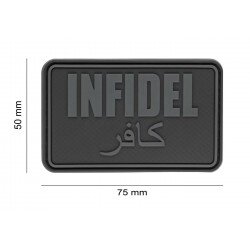 PATCH CAUCIUC LARGE - INFIDEL - BLACKOPS
