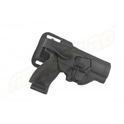 KING COBRA HOLSTER FOR CZ P10C - EP38 BLF WITH RSP SYSTEM - BLACK