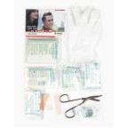 SMALL 25-PIECE FIRST AID SET LEINA - BLACK