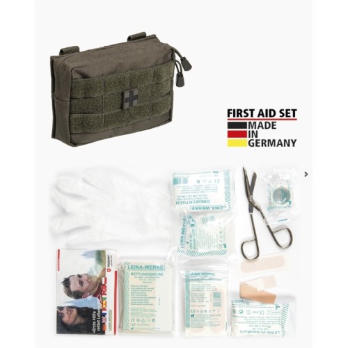 SMALL 25-PIECE FIRST AID SET LEINA - OD