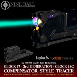 LAYLAX TRACER TIP COMPENSATOR PENTRU G17 GEN 3 / G18C GBB TM