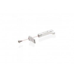 BUTON DE ELIBERARE A INCARCATORULUI -  CUSTOM - PENTRU SERIILE HI-CAPA - SILVER