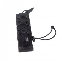 SHS -1159 PORTA CARICATORE SINGOLO PER KRISS VECTOR / GLOCK 18C / P90/ MP5 - NERO