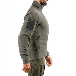 TACTICAL SOFTSHELL JACKET - MODEL HUNTER FZ GEN.3 - BROWN GREY