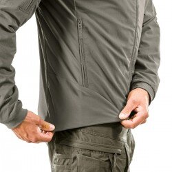 TACTICAL SOFTSHELL JACKET - MODEL HUNTER FZ GEN.3 - BROWN GREY