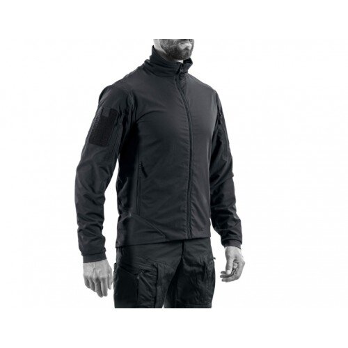 TACTICAL SOFTSHELL JACKET - MODEL HUNTER FZ GEN.3 - BLACK 
