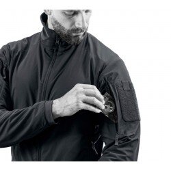 TACTICAL SOFTSHELL JACKET - MODEL HUNTER FZ GEN.3 - BLACK