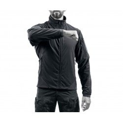 TACTICAL SOFTSHELL JACKET - MODEL HUNTER FZ GEN.3 - BLACK