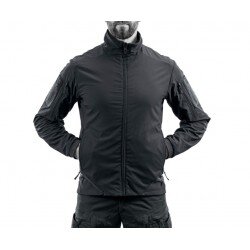 TACTICAL SOFTSHELL JACKET - MODEL HUNTER FZ GEN.3 - BLACK