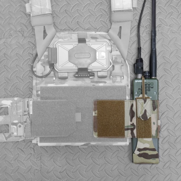 PORT RADIO LASER CUT - WING VELCRO - PARTEA STANGA - MULTICAM