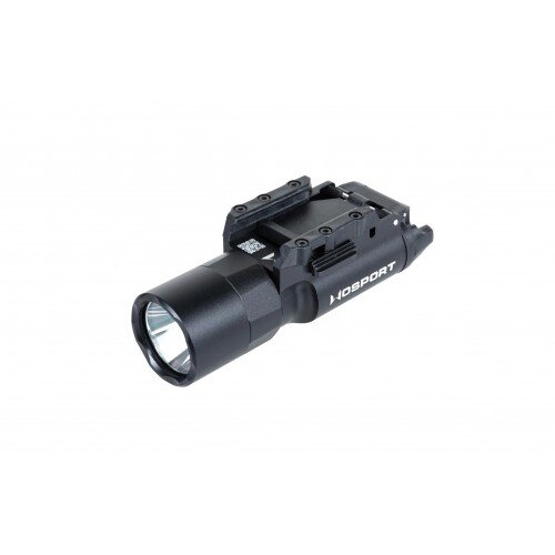 WOSPORT TACTICAL TORCH FOR PISTOLS - FL-05 BLACK