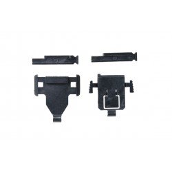 WOSPORT TORCIA TATTICA PER PISTOLA - FL-05 NERO