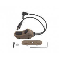 WST DUAL SWITCH - AXON, CRANE PLUG AND SF CONNECTORS - TAN