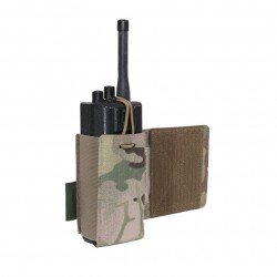 WARRIOR ASSAULT SYSTEM CUSTODIA PER RADIO REGOLABILE TAGLIATO AL LASER CON VELCRO - LATO SINISTRO - MULTICAM