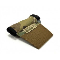 WARRIOR ASSAULT SYSTEMS LASER CUT WING VELCRO UNIVERSAL TOURNIQUET HOLDER - MULTICAM