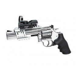 BAZA DE MONTARE - CNC ALUMINIU - PENTRU REVOLVER DAN WESSON - MODEL 715 - SILVER