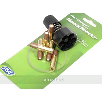 SPEEDLOADER PENTRU DAN WESSON + 6 CARTUSE