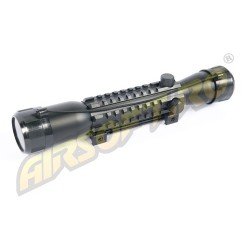 4x32 SCOPE WITH 3-SIDED RAIL