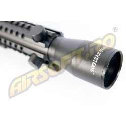 4x32 SCOPE WITH 3-SIDED RAIL