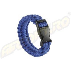 PARACORD - BRATARA SUPRAVIETUIRE - ALBASTRU
