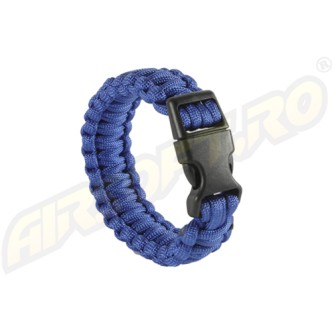 PARACORD - BRATARA SUPRAVIETUIRE - ALBASTRU