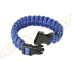 PARACORD - BRATARA SUPRAVIETUIRE - ALBASTRU
