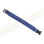 PARACORD - BRATARA SUPRAVIETUIRE - ALBASTRU
