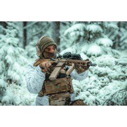 SET SALOPETA IMPERMEABILA - CAMUFLAJ DE IARNA